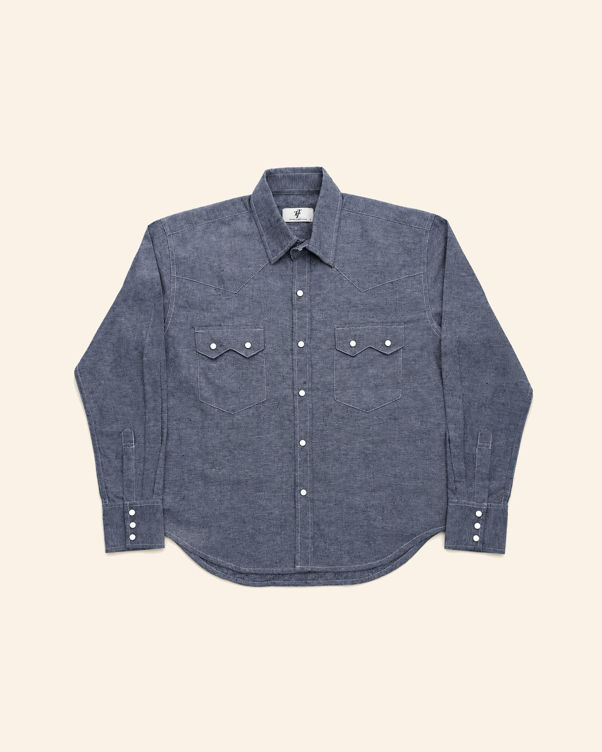 CHAMBRAY SAWTOOTH SHIRT