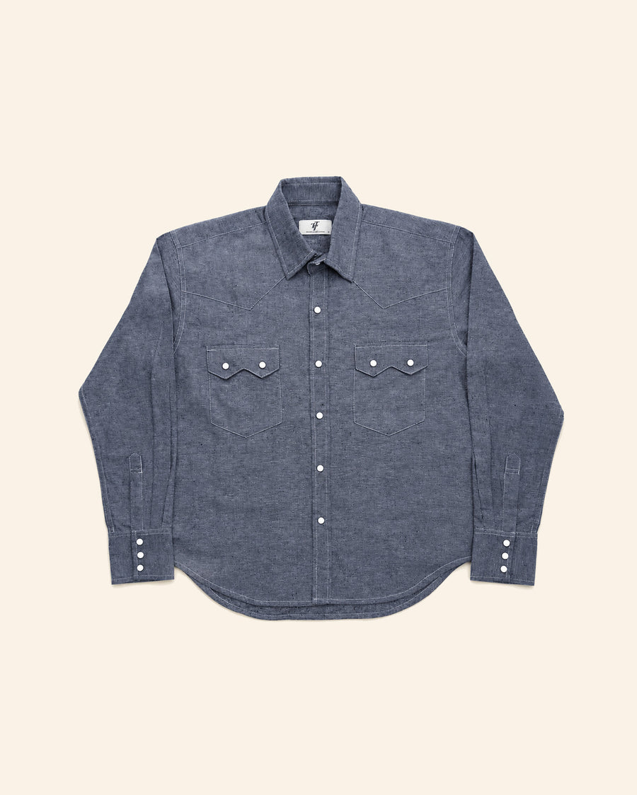 CHAMBRAY SAWTOOTH SHIRT